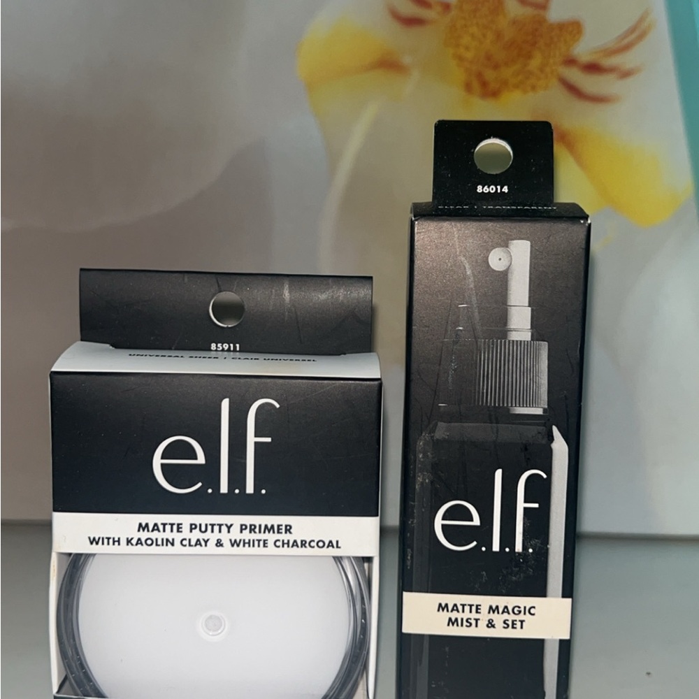 ELF Matte Putty Primer and Magic Mist Set - Black and White